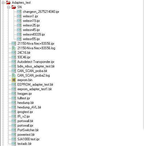 Prueba del SIM de programación iprog +.