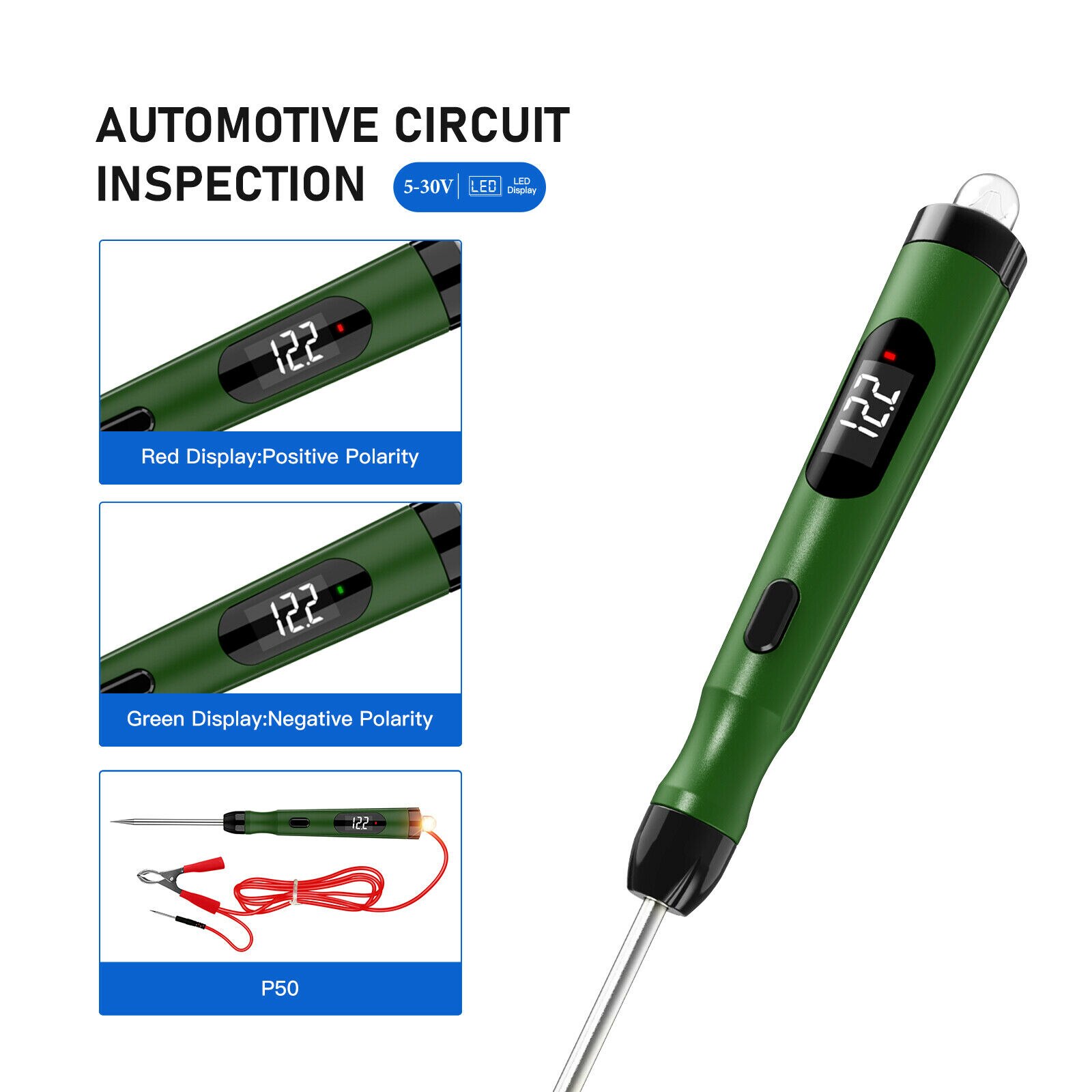 JDiag P50 Car Electrical Circuit Tester