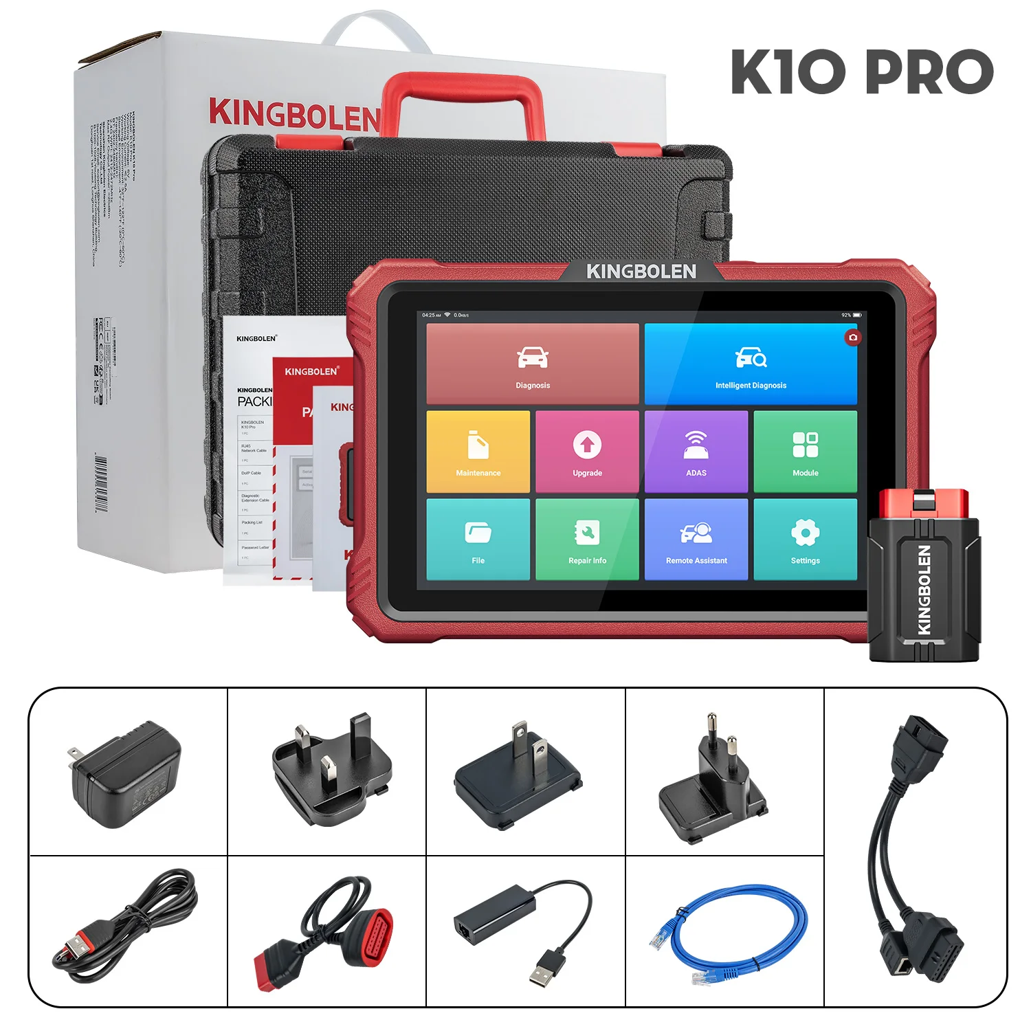 K10 Pro Full Systems Bidirectional Scanner