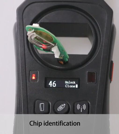 Reconocimiento de chips keydiy KD - X2 46