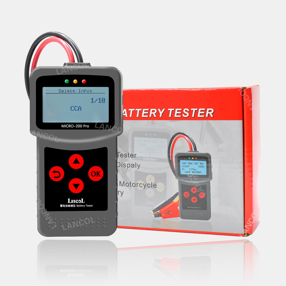 Lancol Micro200Pro 12v Battery Capacity Tester