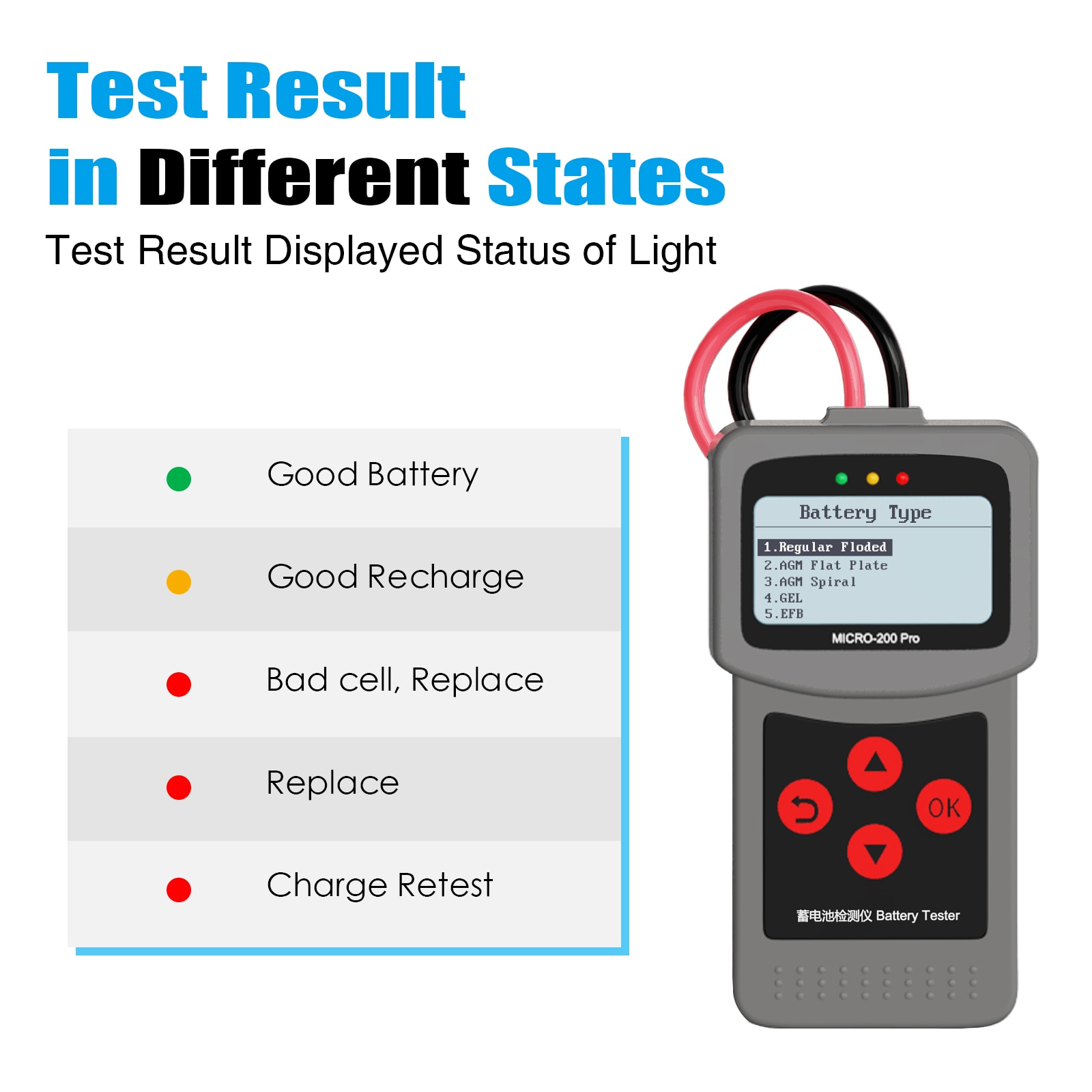 Lancol Micro200Pro 12v Battery Capacity Tester