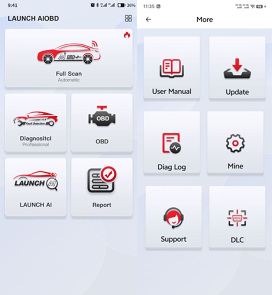 LAUNCH AIOBD Automotive Diagnosis Terminal