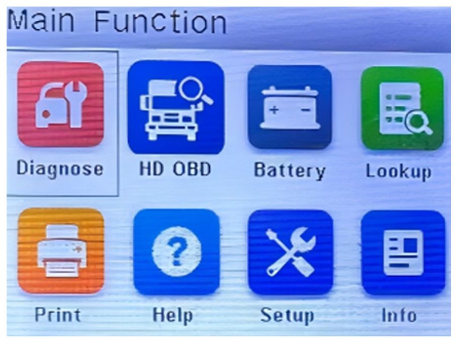 LAUNCH CR HD V2 Commercial Vehicle E-commerce Standard Configuration