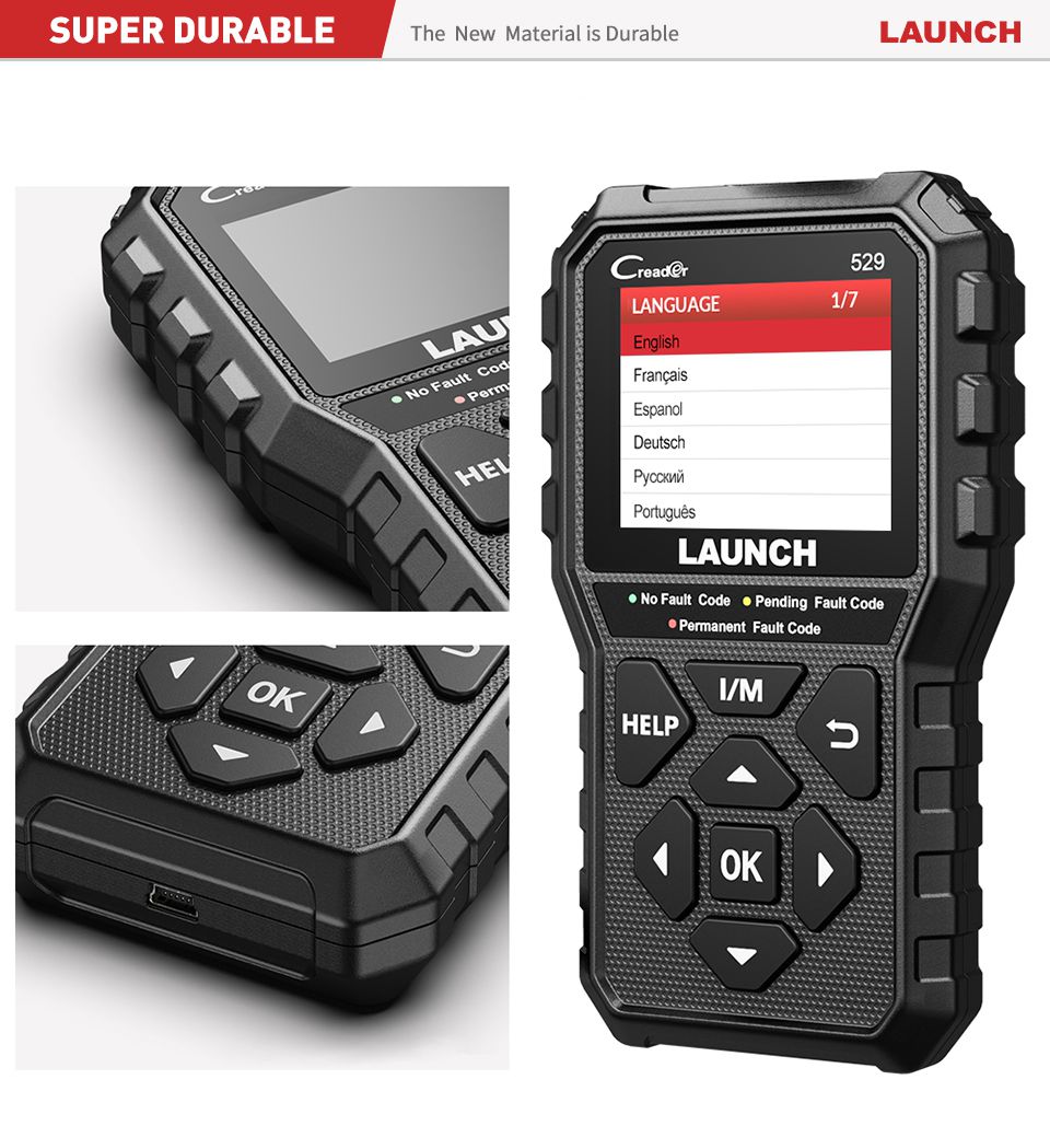 LAUNCH Creader 529 CR529 OBD2 Scanner