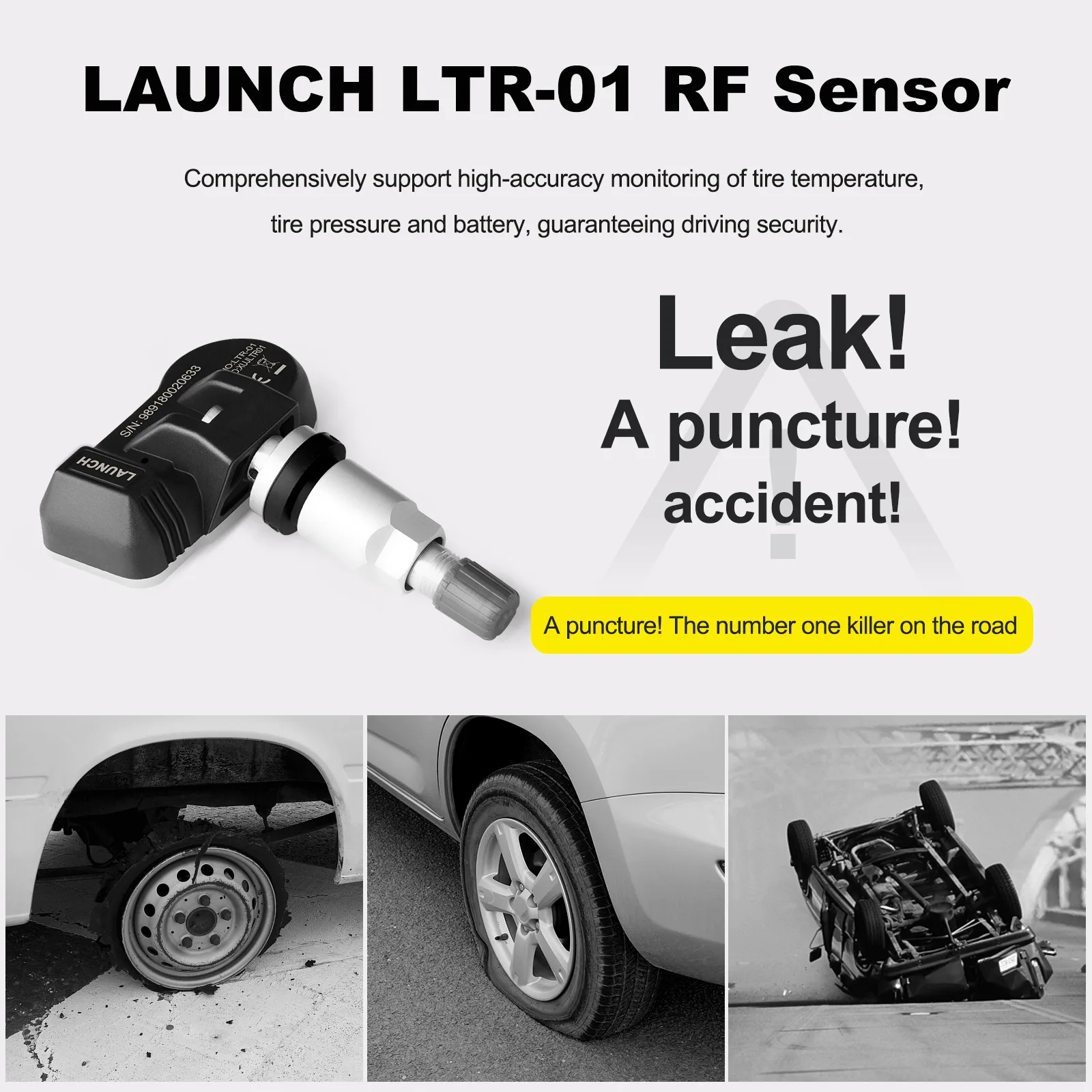 출시 LTR-01 RF 센서 315MHz & 433MHz TPMS 도구