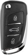 Launch LN3-PUGOT-01 LN-Peugeot DS Smart Key(Folding 3 Bu