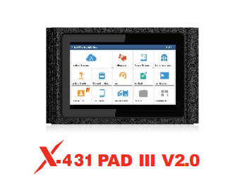 X-431 PAD VII PAD 7 자동차 진단 키트 시작