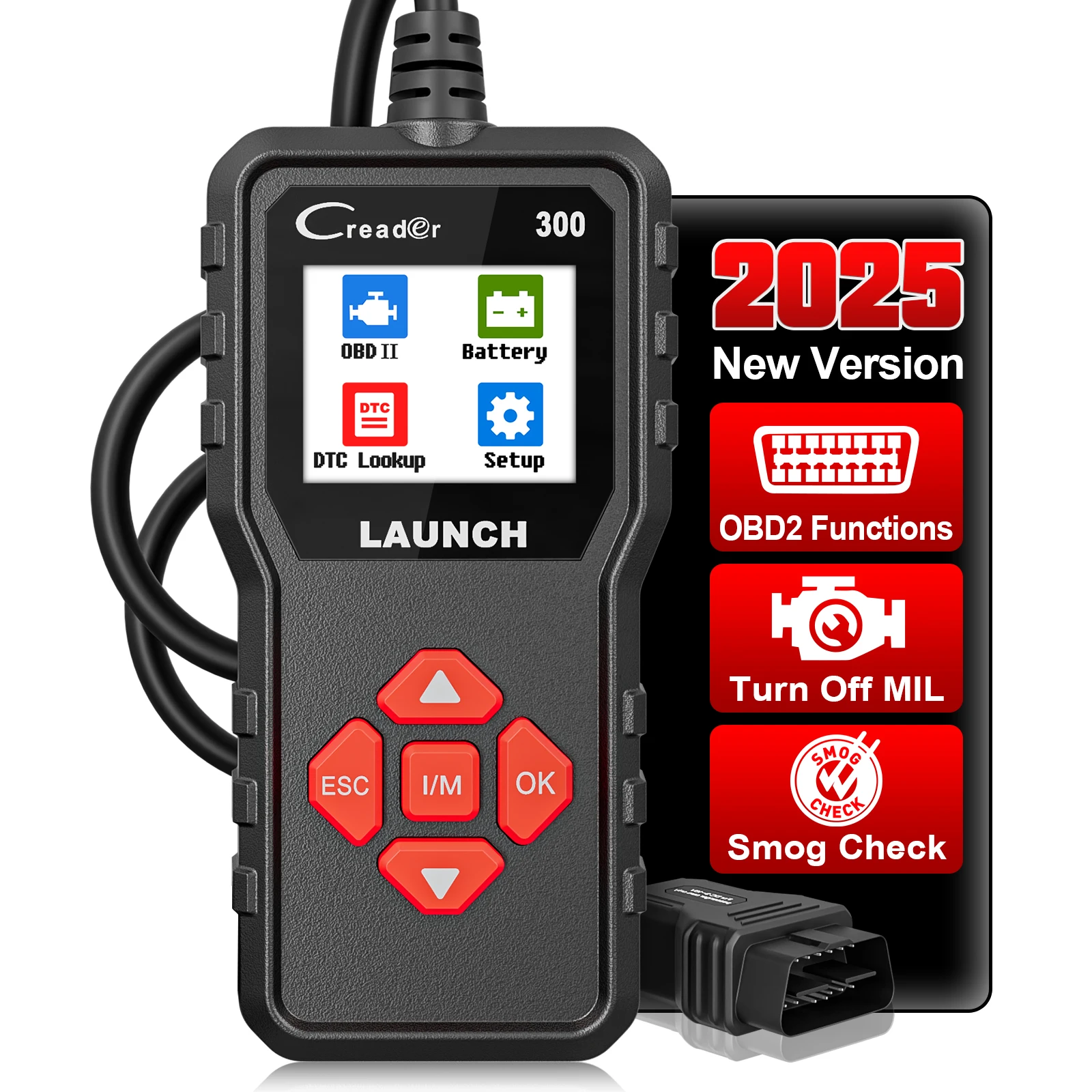 LAUNCH X431 CR300 OBD2 SCANNER CAN Auto Code Reader 