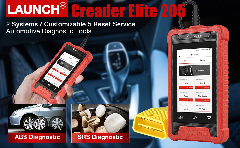 LAUNCH X431 Creader Elite CRE205 OBD2 Scanner