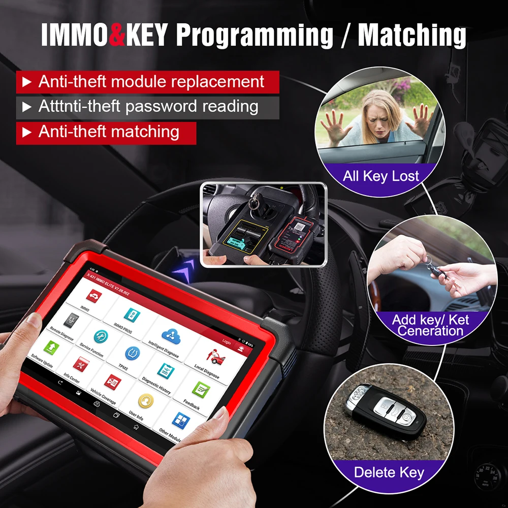LAUNCH X431 IMMO Plus X-PROG 3 Key Programming All Syste