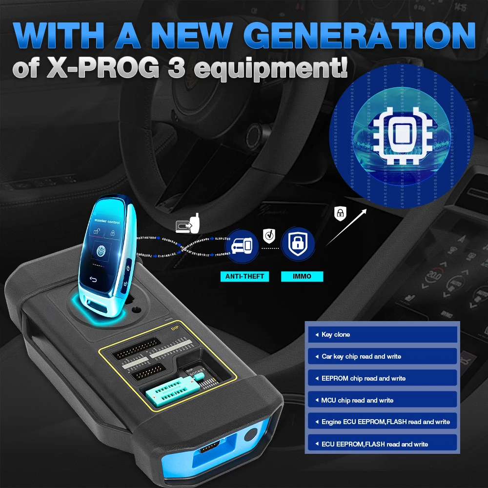 LAUNCH X431 IMMO Plus X-PROG 3 Key Programming All Syste