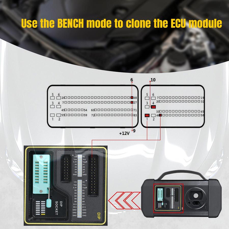 Activar el conector x431 mcu3 