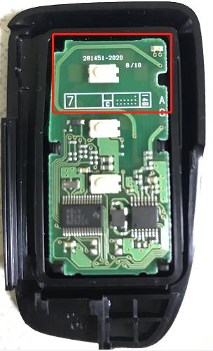 Toyota / Lexus lonsdor ft01 - 2110 312 / 433 MHz SMART Key PCB