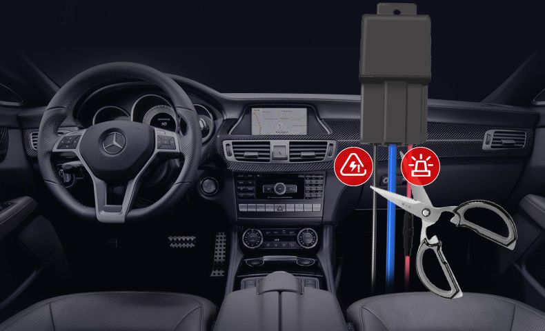 Rastreador GPS de relevo de mini coche oculto para motocicletas 