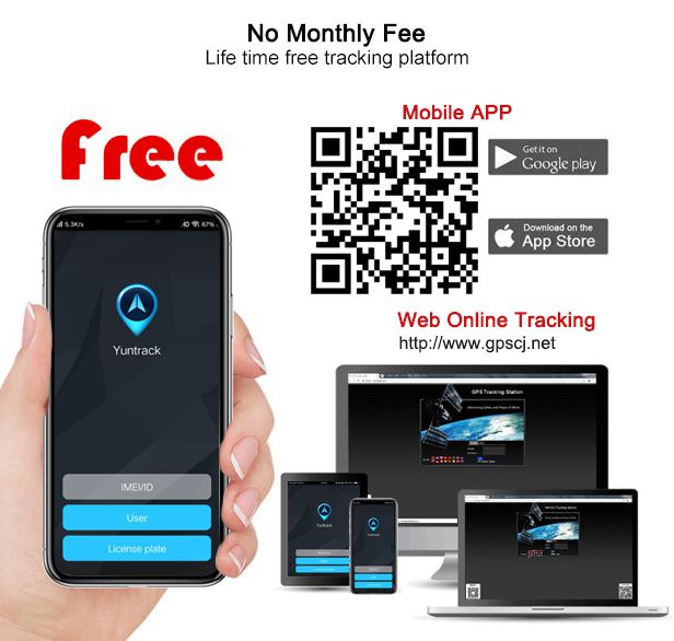 Motorcycles Hidden Mini Car Relay GPS Tracker 