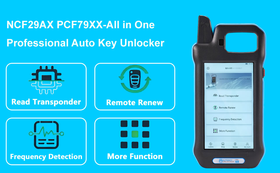 AutoKey Unlocker MINI KR Smart Locksmith Key Tool