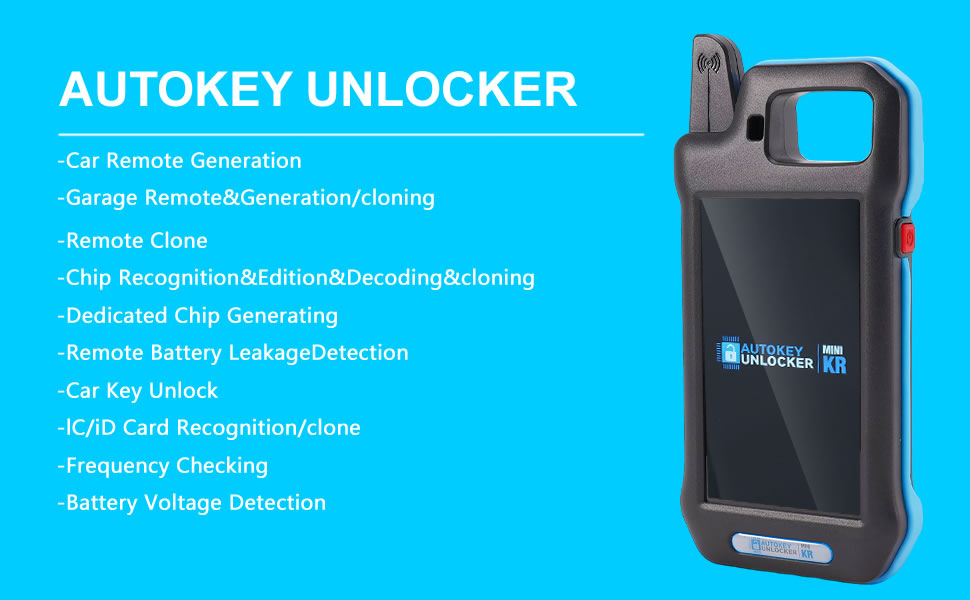 AutoKey Unlocker MINI KR Smart Locksmith Key Tool
