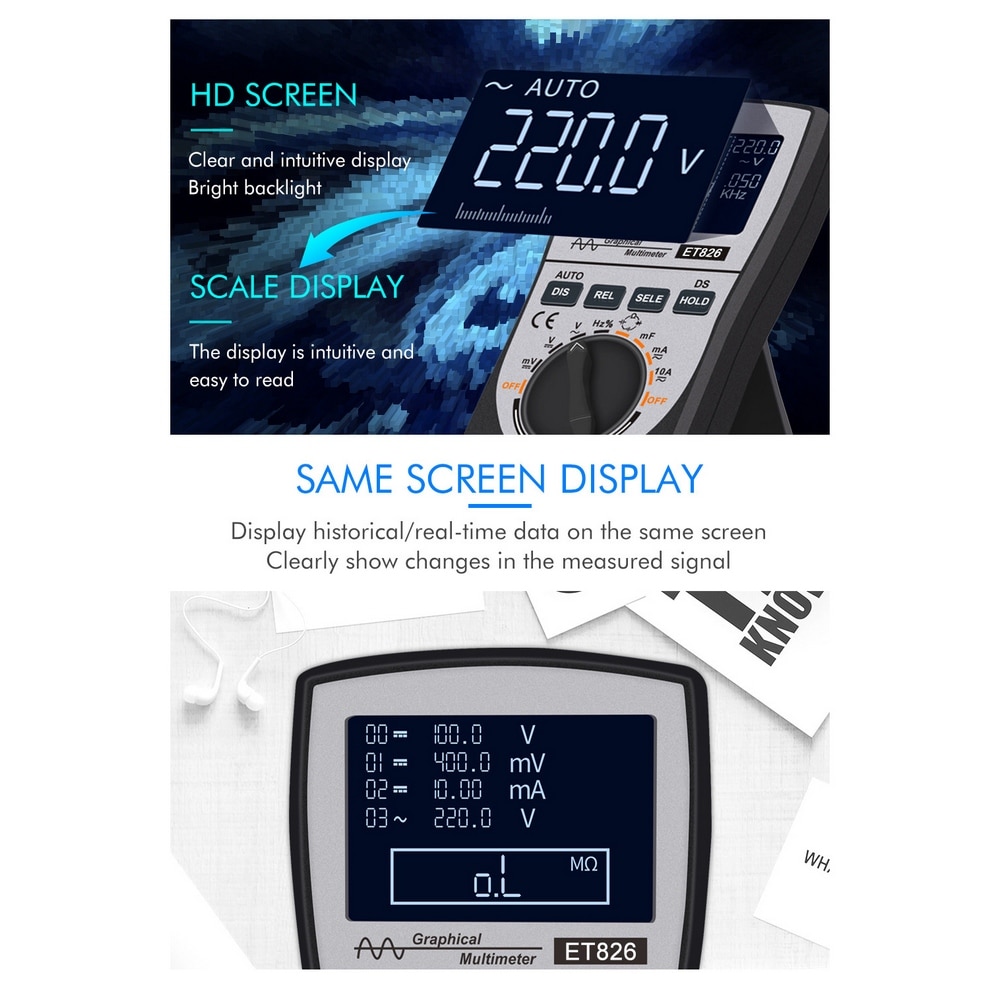 MT8206 2 In 1 Digital Oscilloscope