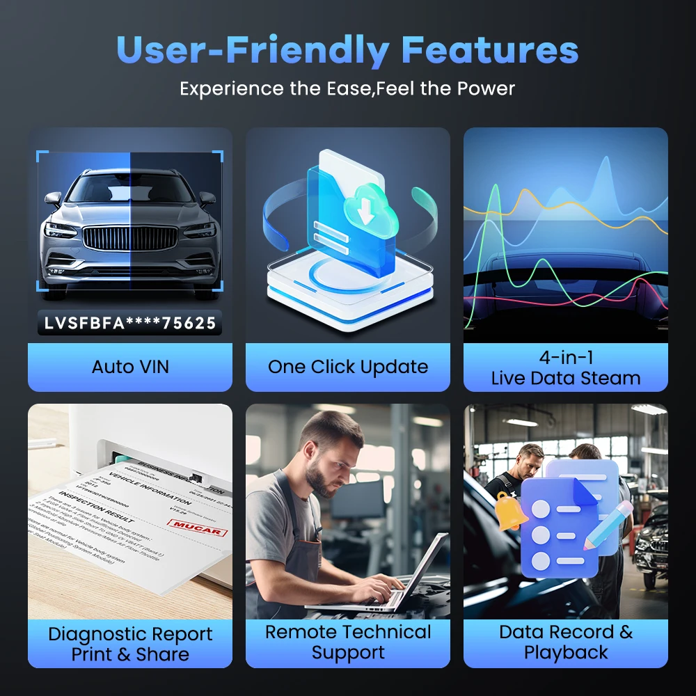 MUCAR 682 AI-Assisted Car Diagnostic Tool