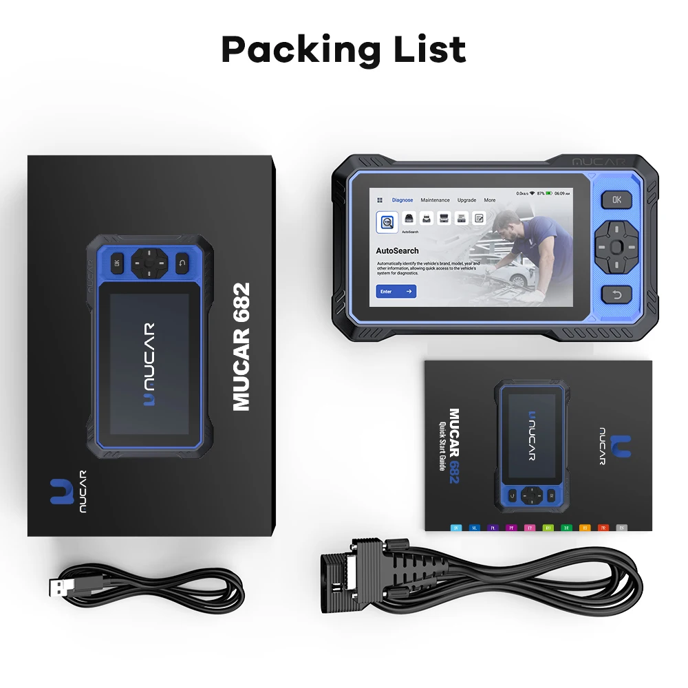 MUCAR 682 AI-Assisted Car Diagnostic Tool