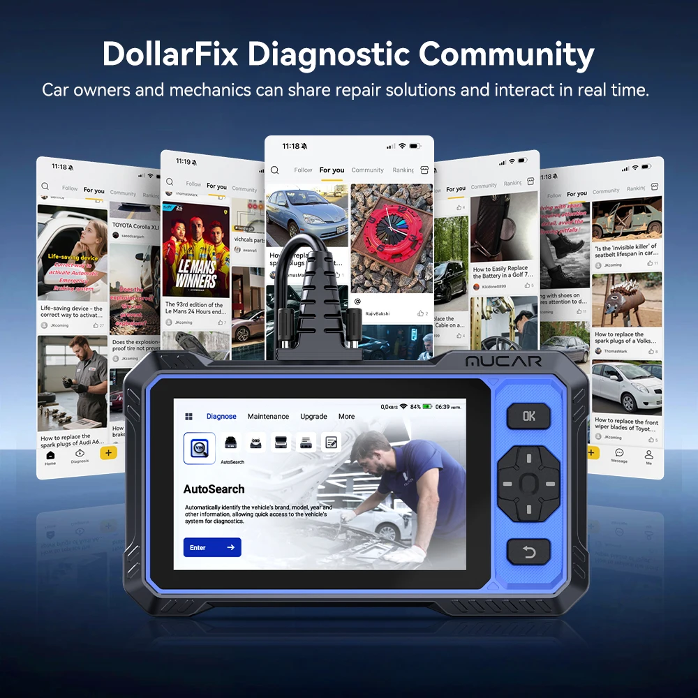 MUCAR 682 AI-Assisted Car Diagnostic Tool