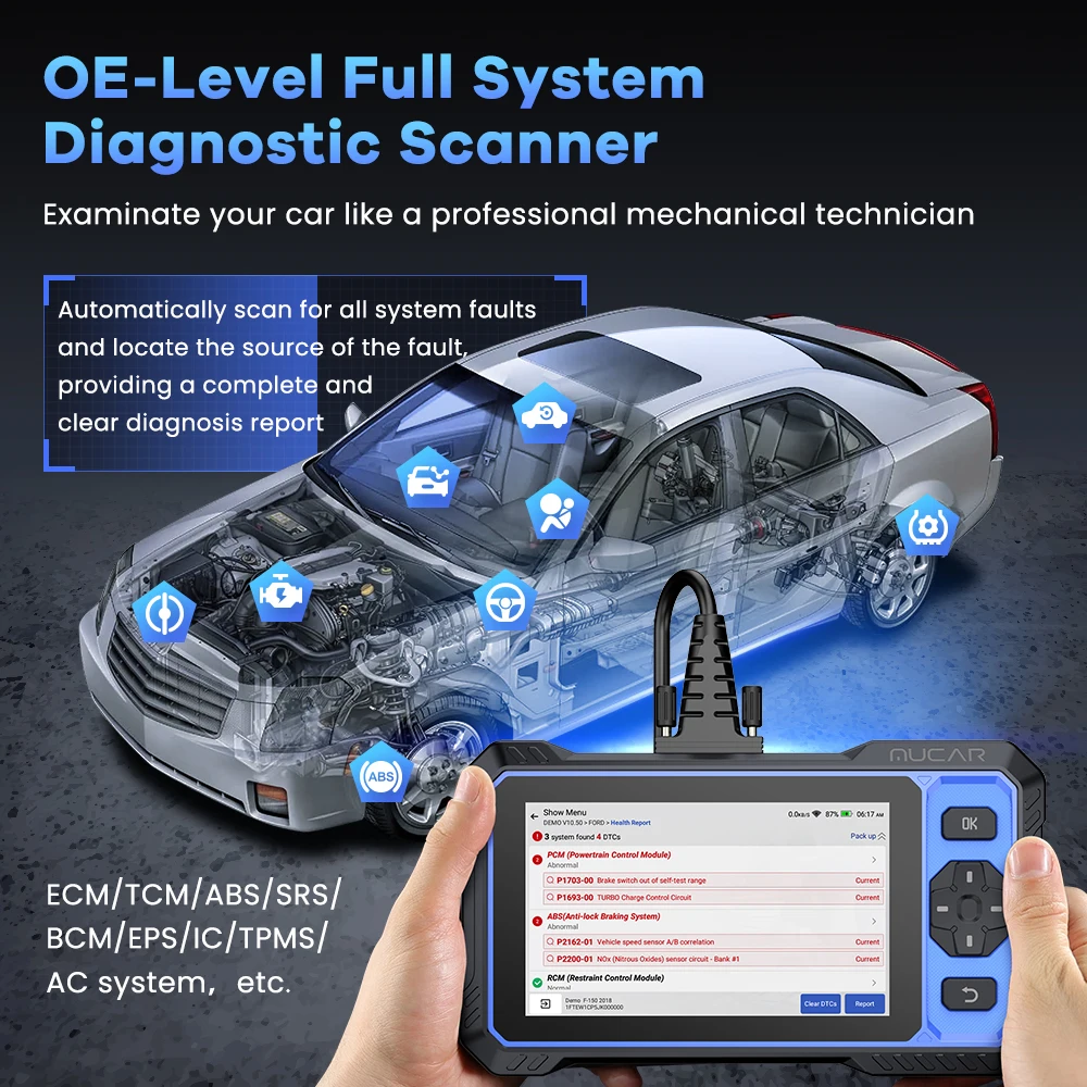 MUCAR 682 AI-Assisted Car Diagnostic Tool