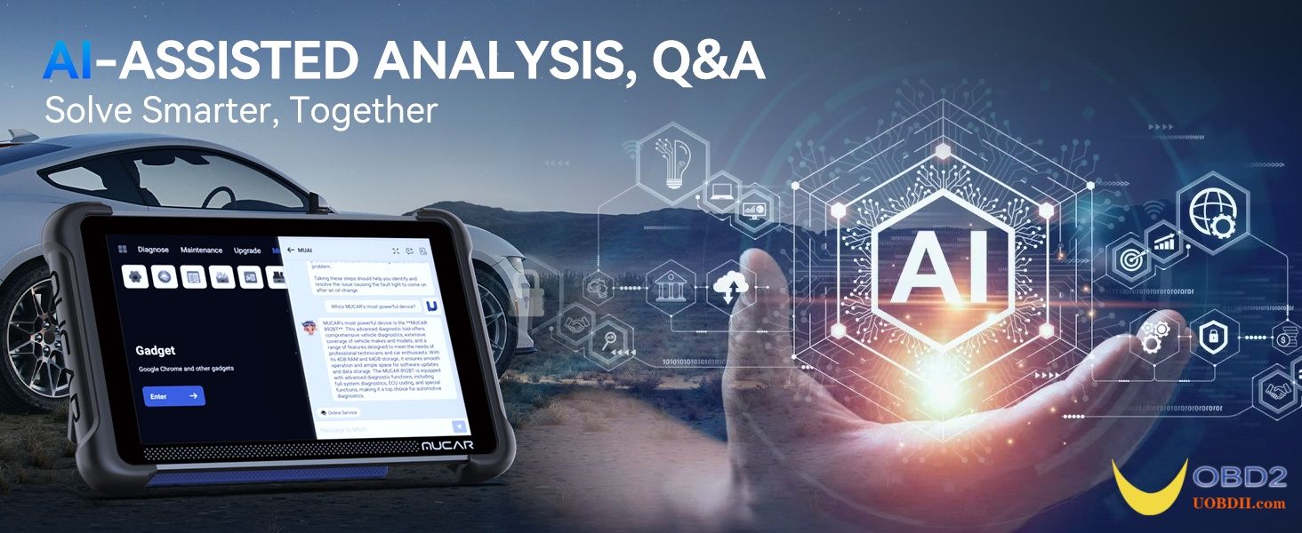 MUCAR 892BT AI-Assisted Diagnostic Tool