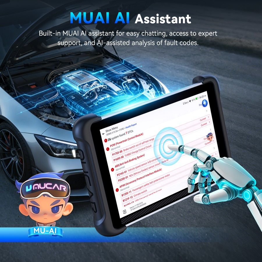 MUCAR 892BT PRO AI-Assisted Diagnostic Tool