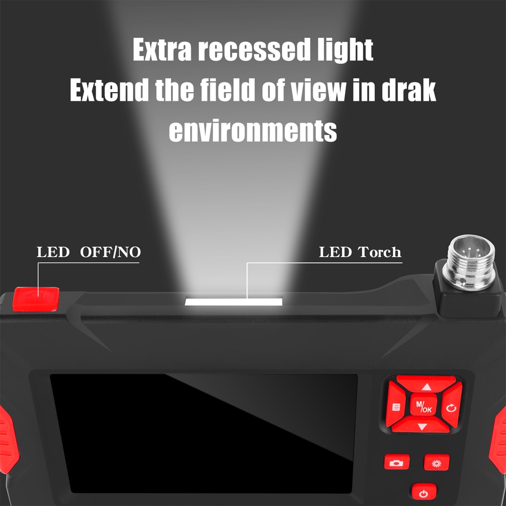 New Dual Lens Industrial Endoscope HD Camera