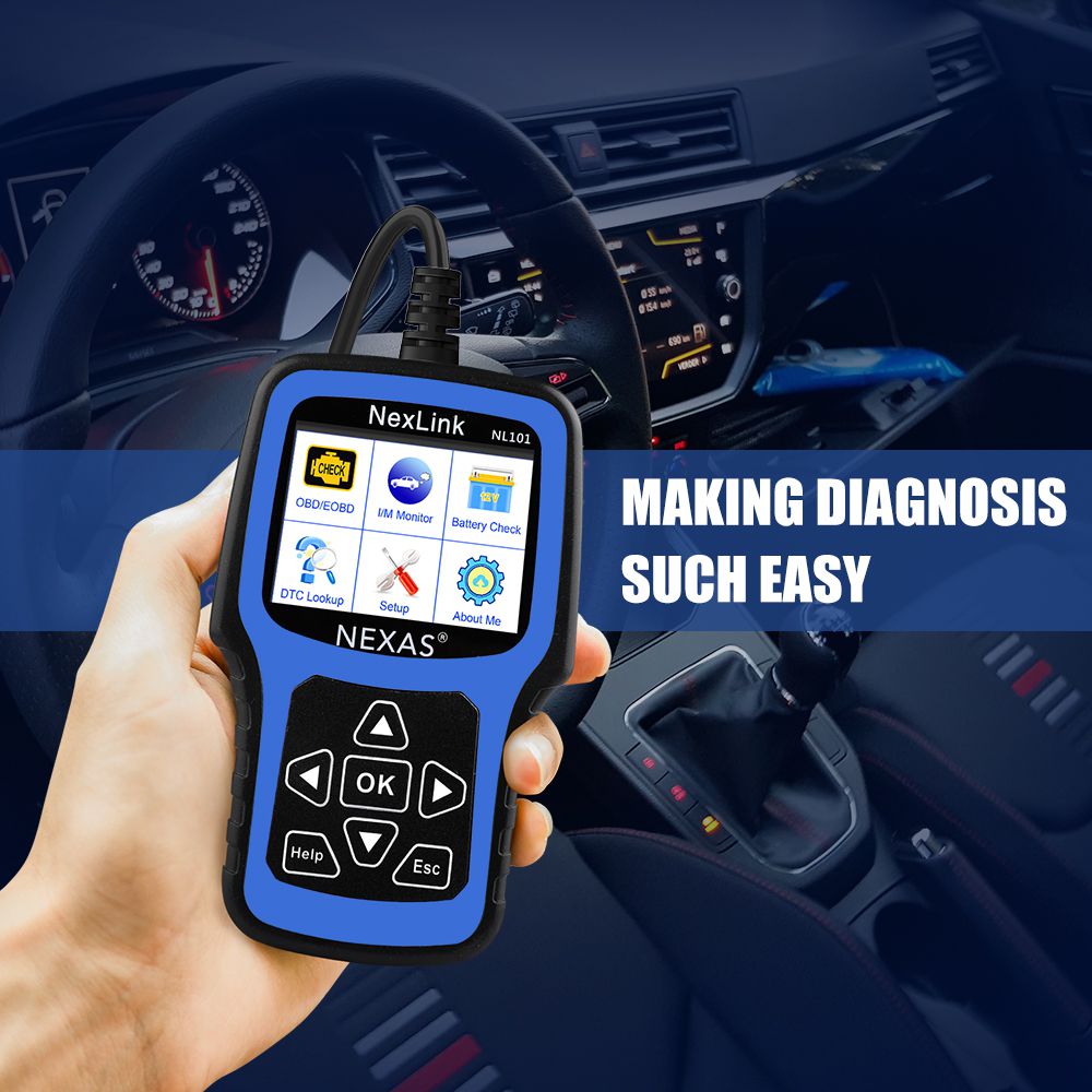 NEXAS NL101 OBD2 자동차 스캐너