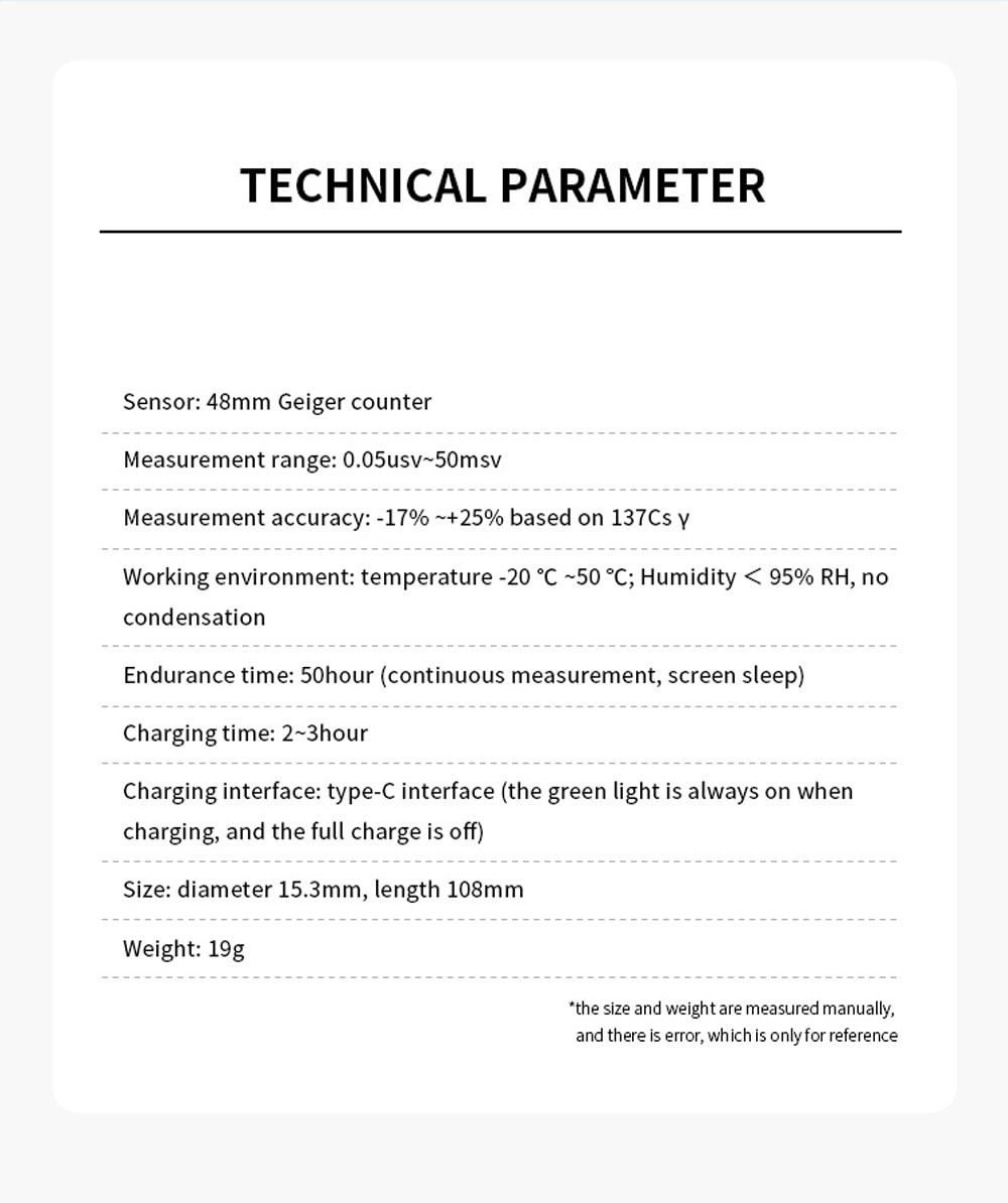 Nuclear Radiation Detector