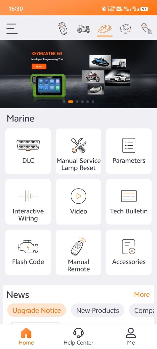 OBDSTAR ISCAN PRO SERIES for YANMAR Marine Diagnostic Scanner