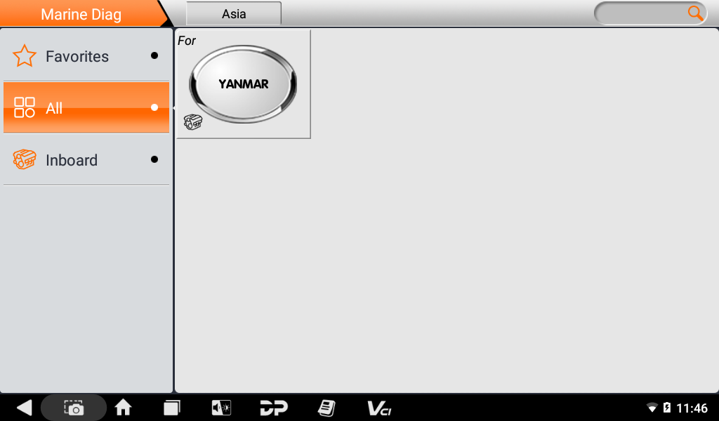 OBDSTAR ISCAN PRO SERIES for YANMAR Marine Diagnostic Scanner