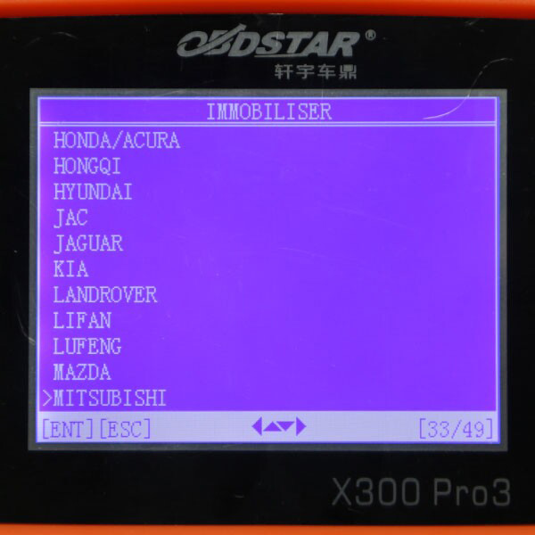 OBDSTAR X300 PRO3 Key Master 