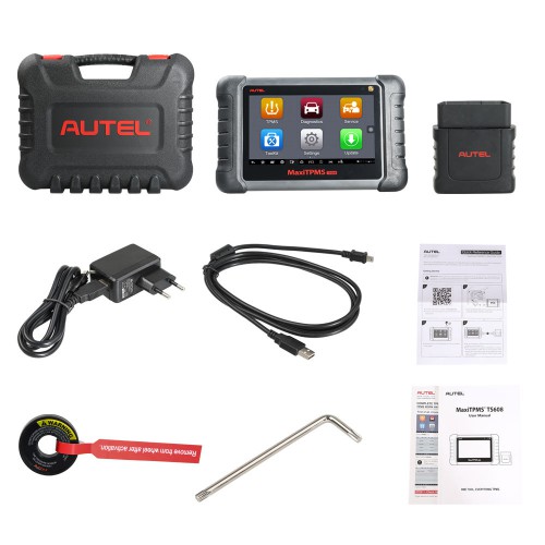 MaxiTPMS TS608 Complete TPMS & Full-System Service Table