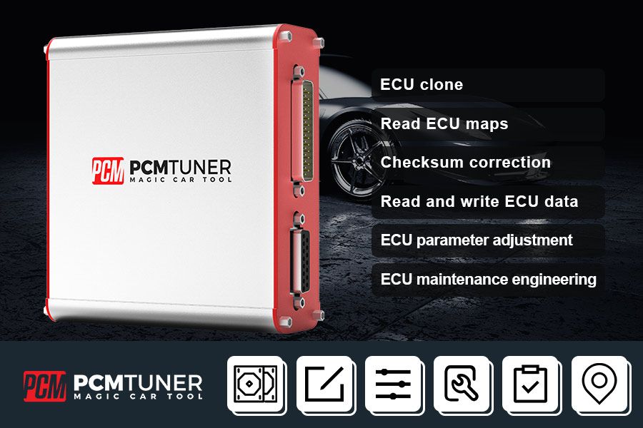 PCM 튜너 ECU 프로그래머, 1에 67개 모듈 포함