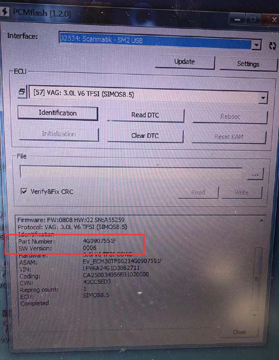 Autorización de usuario pcmtuner 1.21 fase 1 - función de reserva de camiones 