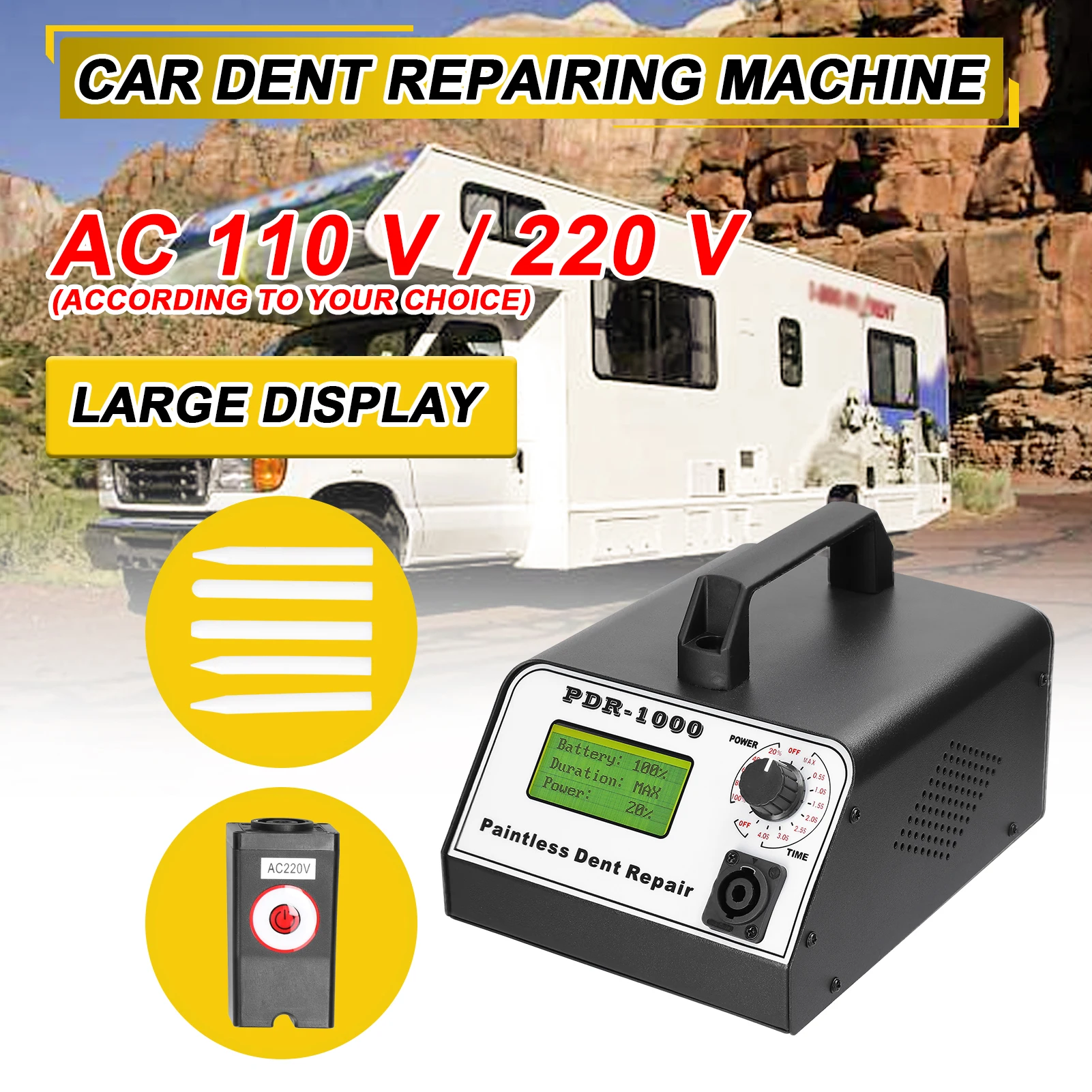 PDR-1000 Car Paintless Dent