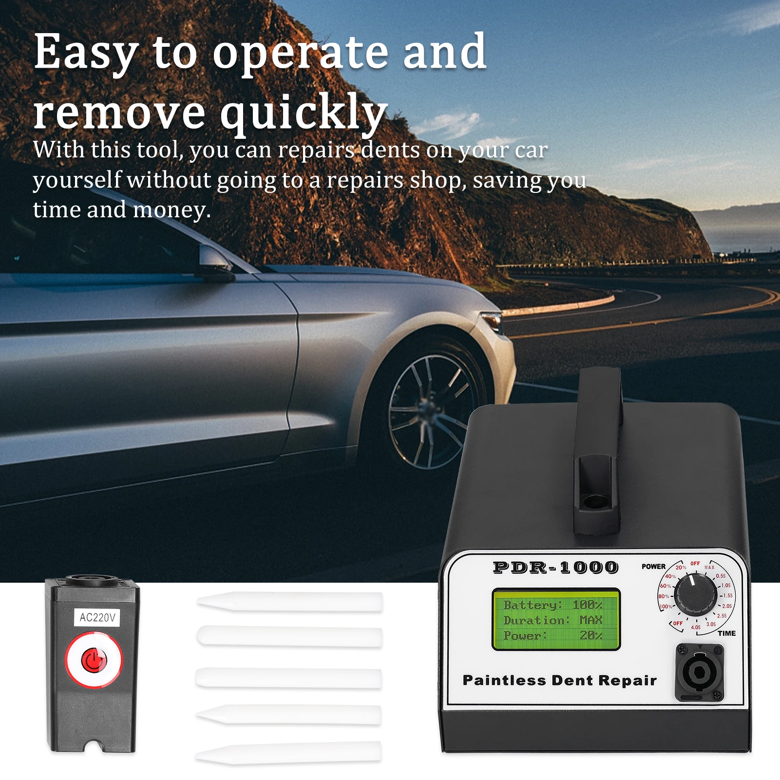PDR-1000 Car Paintless Dent