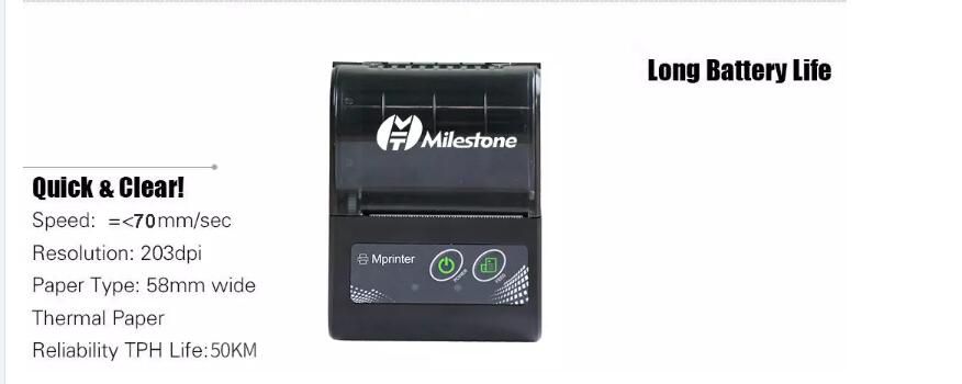 Portable Bluetooth Thermal Printer 