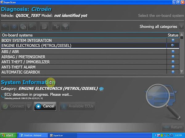 PSA-COM PSACOM Bluetooth Diagnostic and Programming Tool