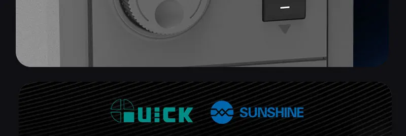 QUICK 2008 Pro Lead-Free Hot Air Rework Station LCD Disp