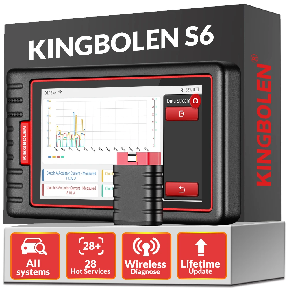 S6 All System Car Diagnostic Tool Car OBD Scanner
