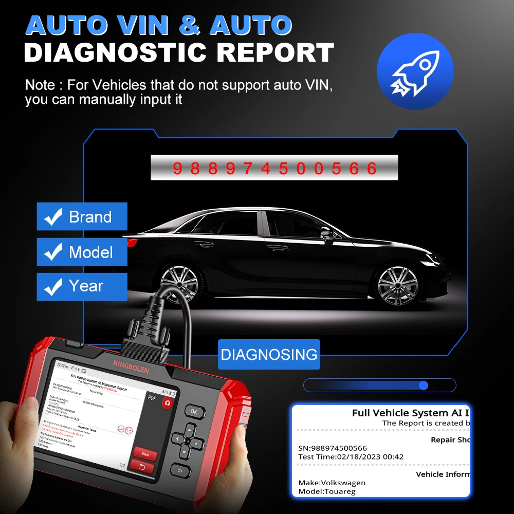 S800 OBD2 Scanner