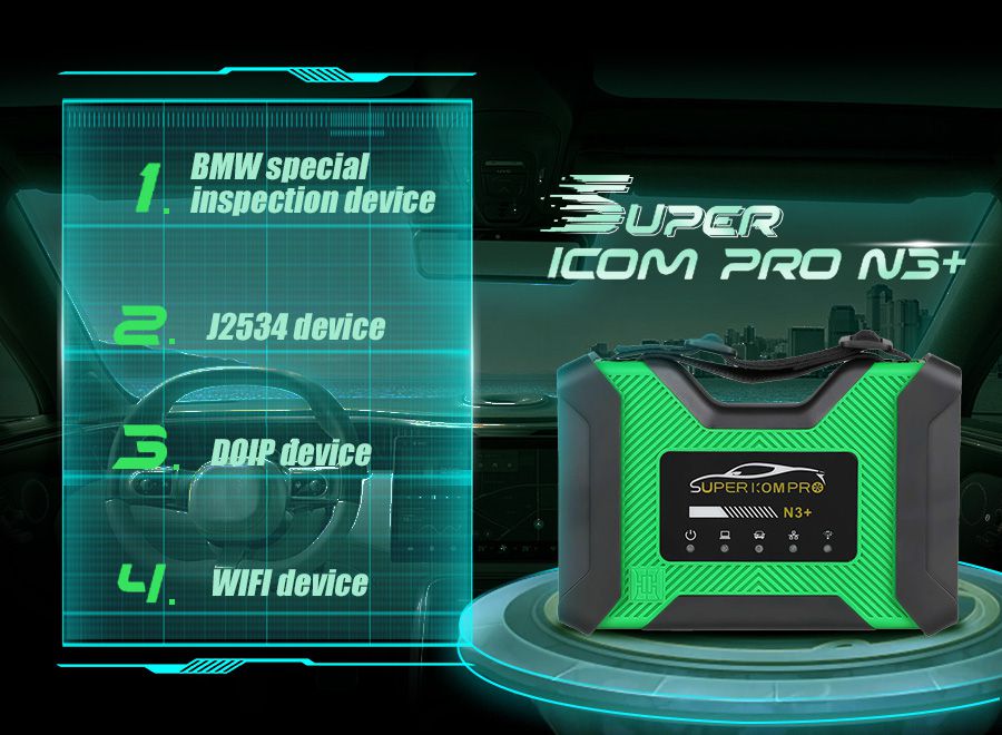 SUPER ICOM PRO N3+ BMW 스캐너