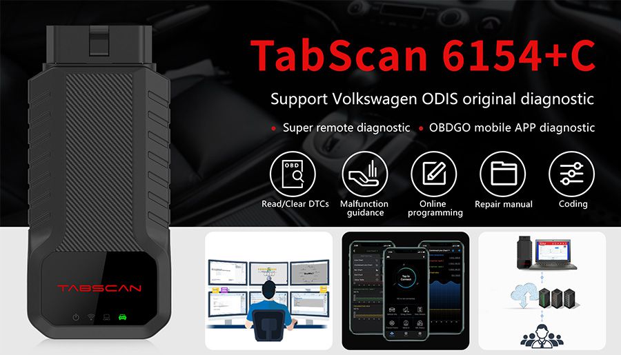 TabScan 6154+C Handheld Diagnostic Device