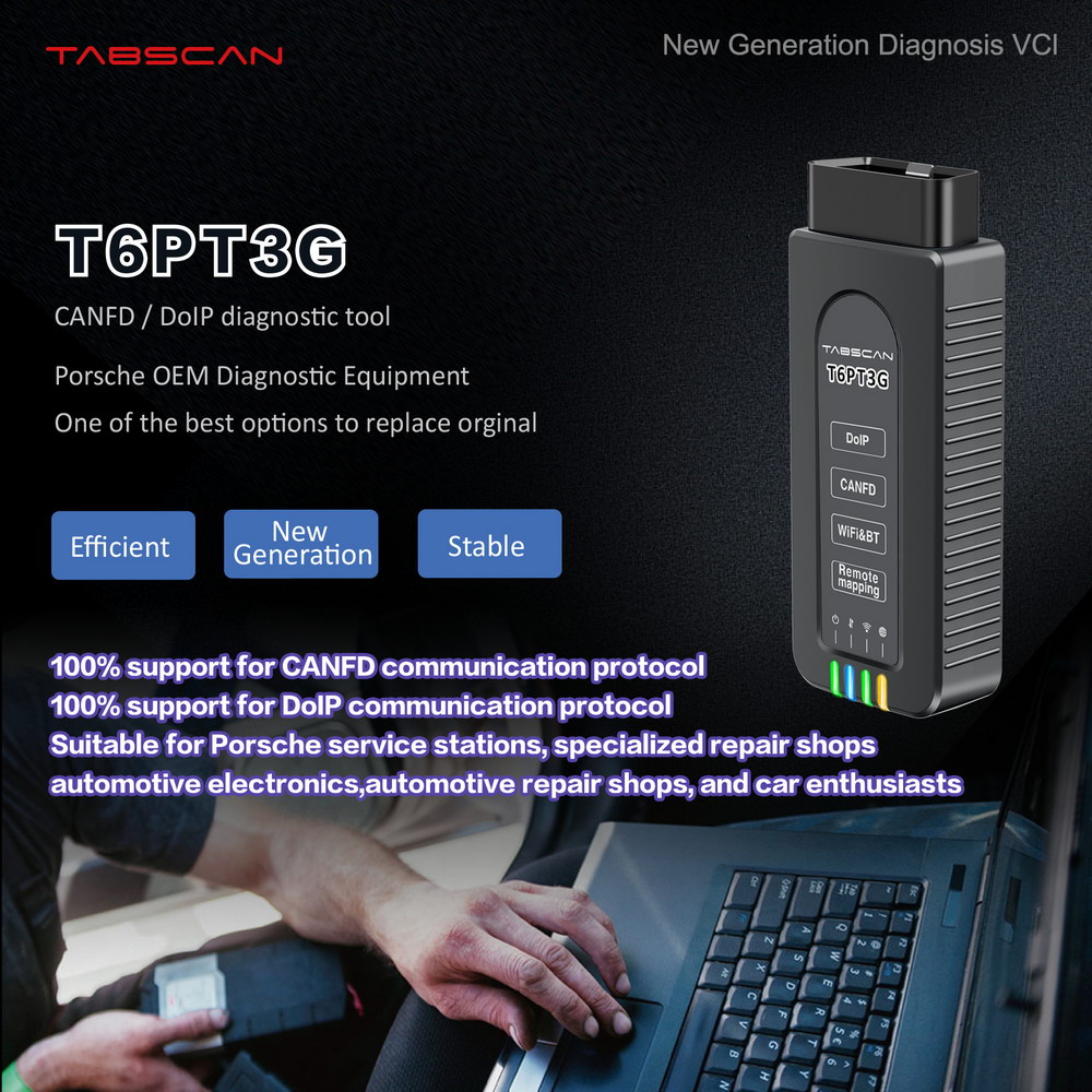 Tabscan t6pt3g Diagnosis VCI 