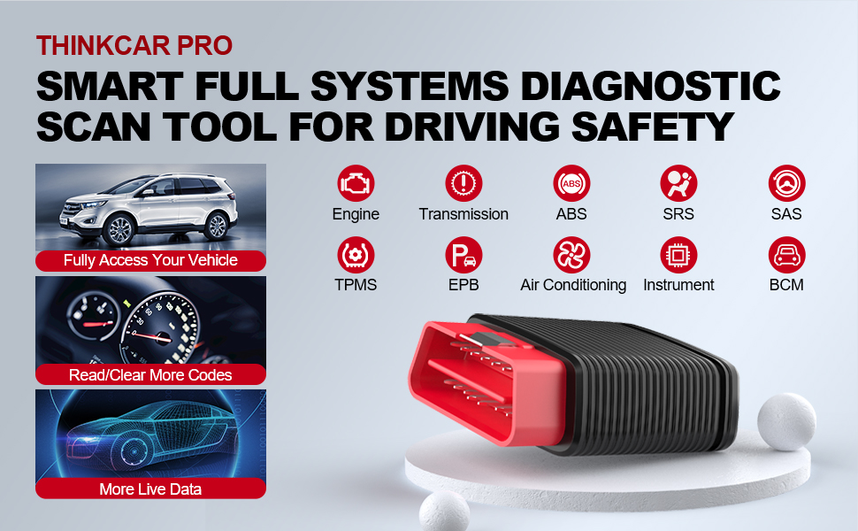 THINKCAR Pro Bluetooth OBD2 스캐너