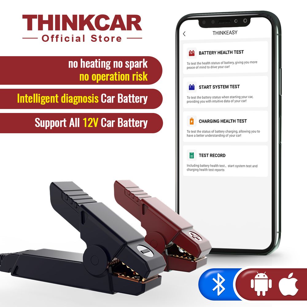 새로운 THINKCAR ThinkEASY 배터리 테스터